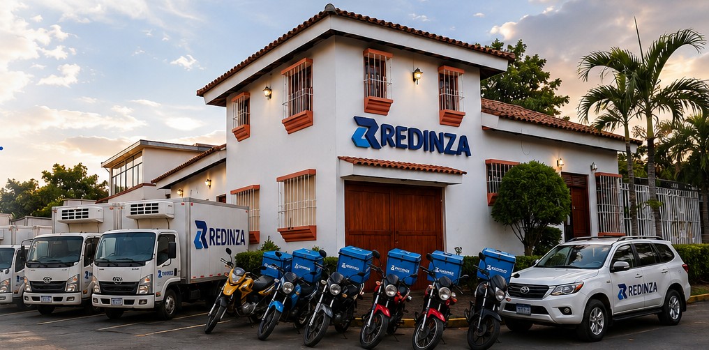 Sede y flota operativa de REDINZA
