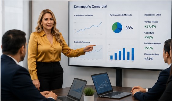 Presentación de desempeño comercial REDINZA