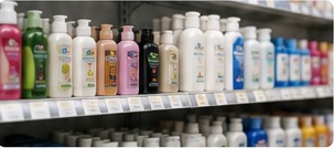 Productos de cuidado personal en anaquel